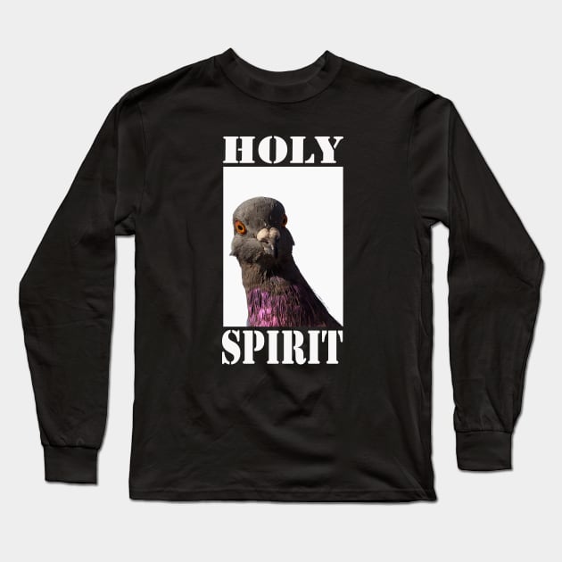 Holy Spirit Peaceful Long Sleeve T-Shirt by LOVILOVI